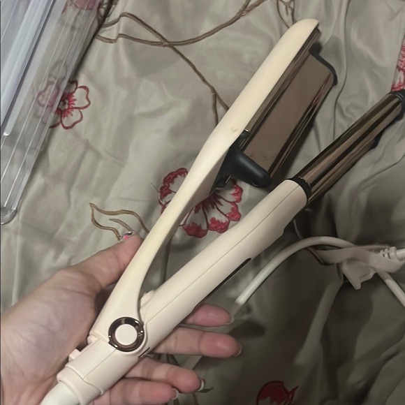 Lan Hair Styling Tool with Brown and Cream Design main image 11